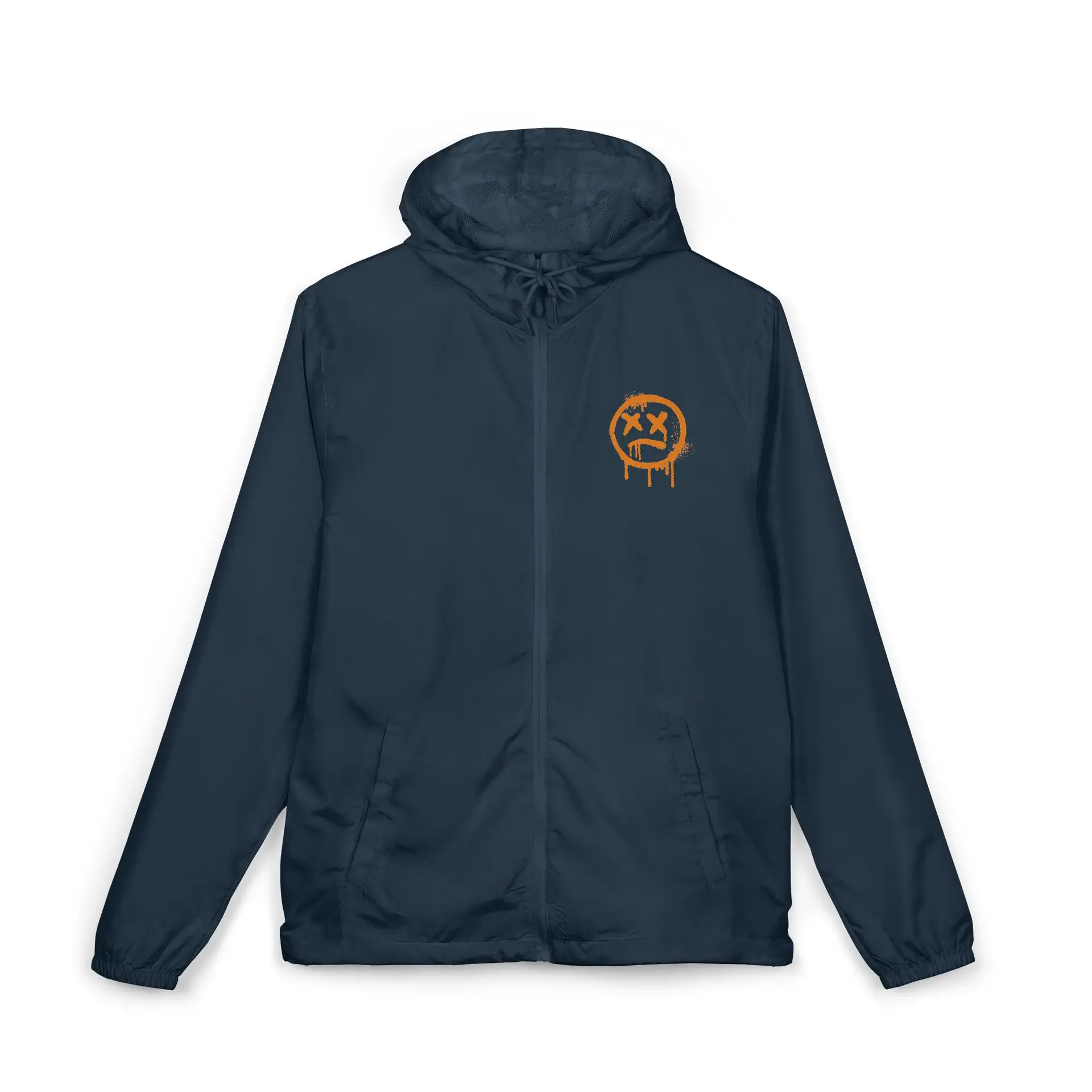 Happy Face Windbreaker — Hooded - Image 5