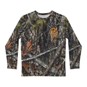 Mossy Camo Happy Face Long Sleeve Shirt