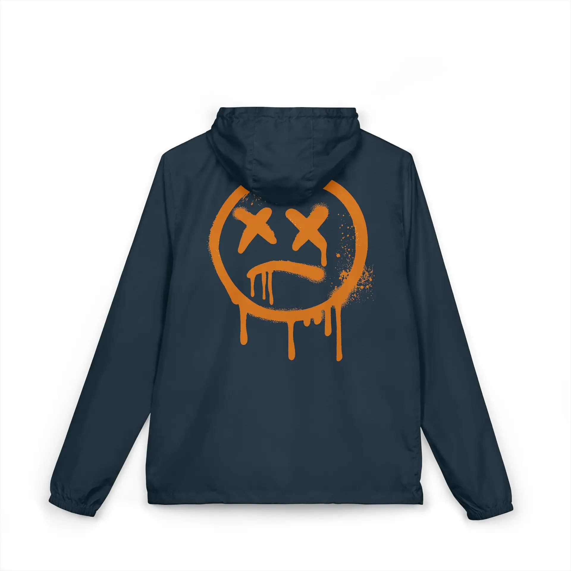 Happy Face Windbreaker — Hooded - Image 6