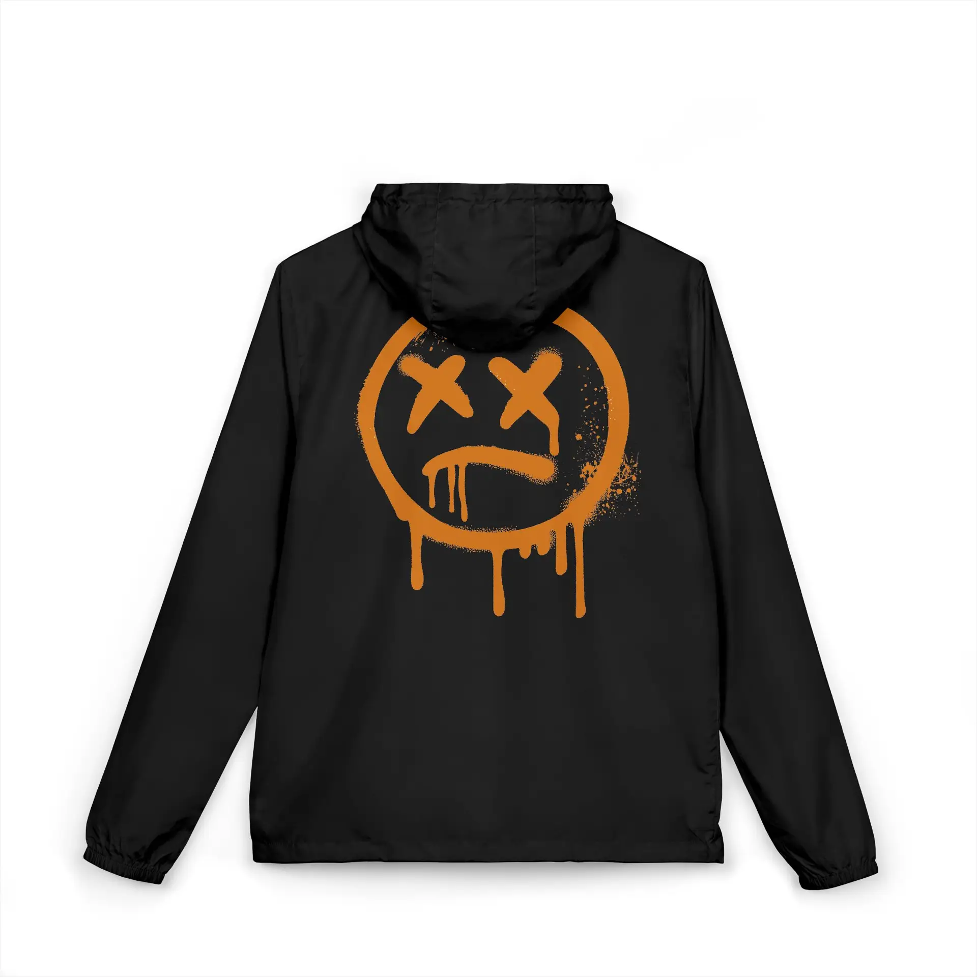Happy Face Windbreaker — Hooded - Image 10