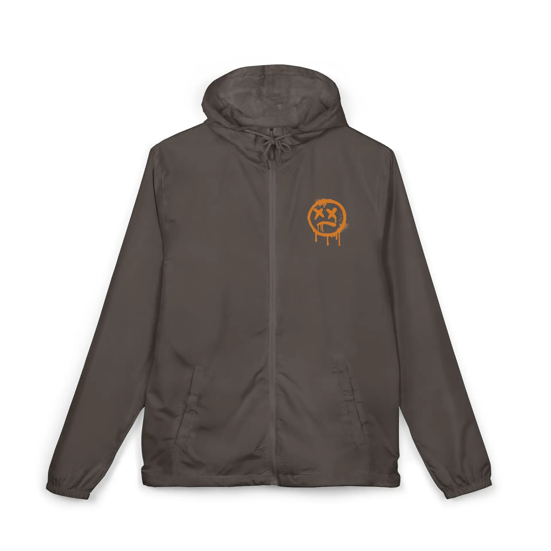 Happy Face Windbreaker — Hooded
