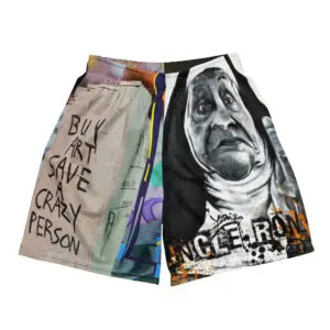 Uncle Ron Art Mesh Shorts