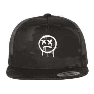 Uncle Ron Black Camo Trucker Hat