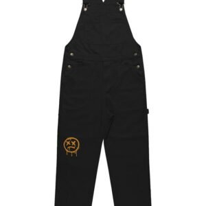 Black Canvas Overalls